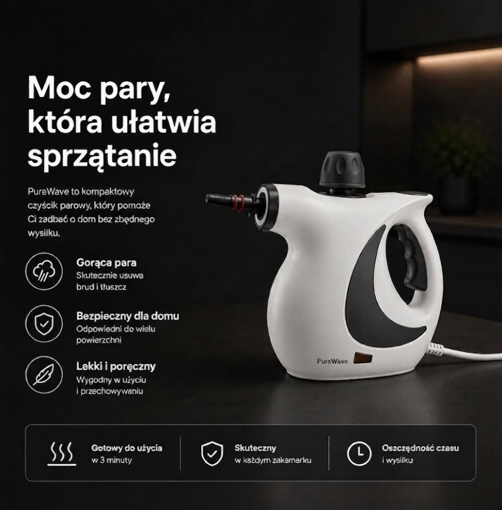 Myjka parowa PureWave